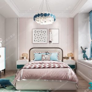 3D Interior Scene Children Room 0829