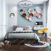3D Interior Scene Children Room 0847