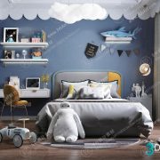 3D Interior Scene Children Room 0848