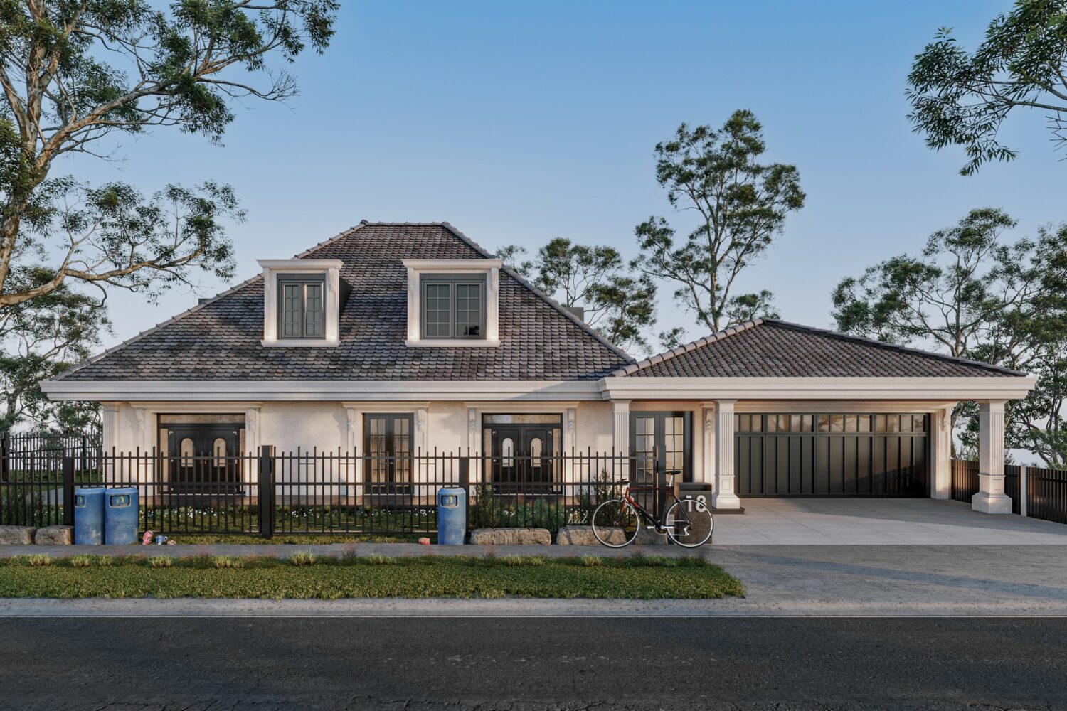 3D Exteriors Model 010588 Scene 3dsmax