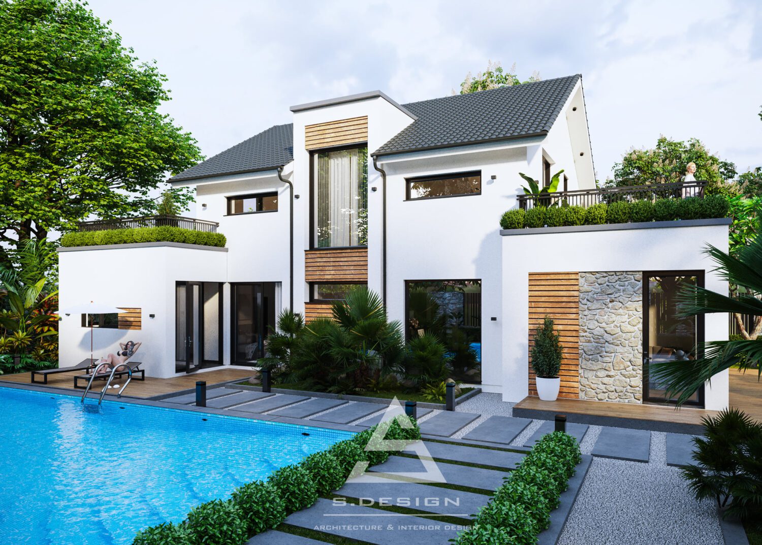 3D Exteriors Model 010662 Scene 3dsmax