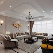 3D Interior Model Living room 0490 Scene 3dsmax