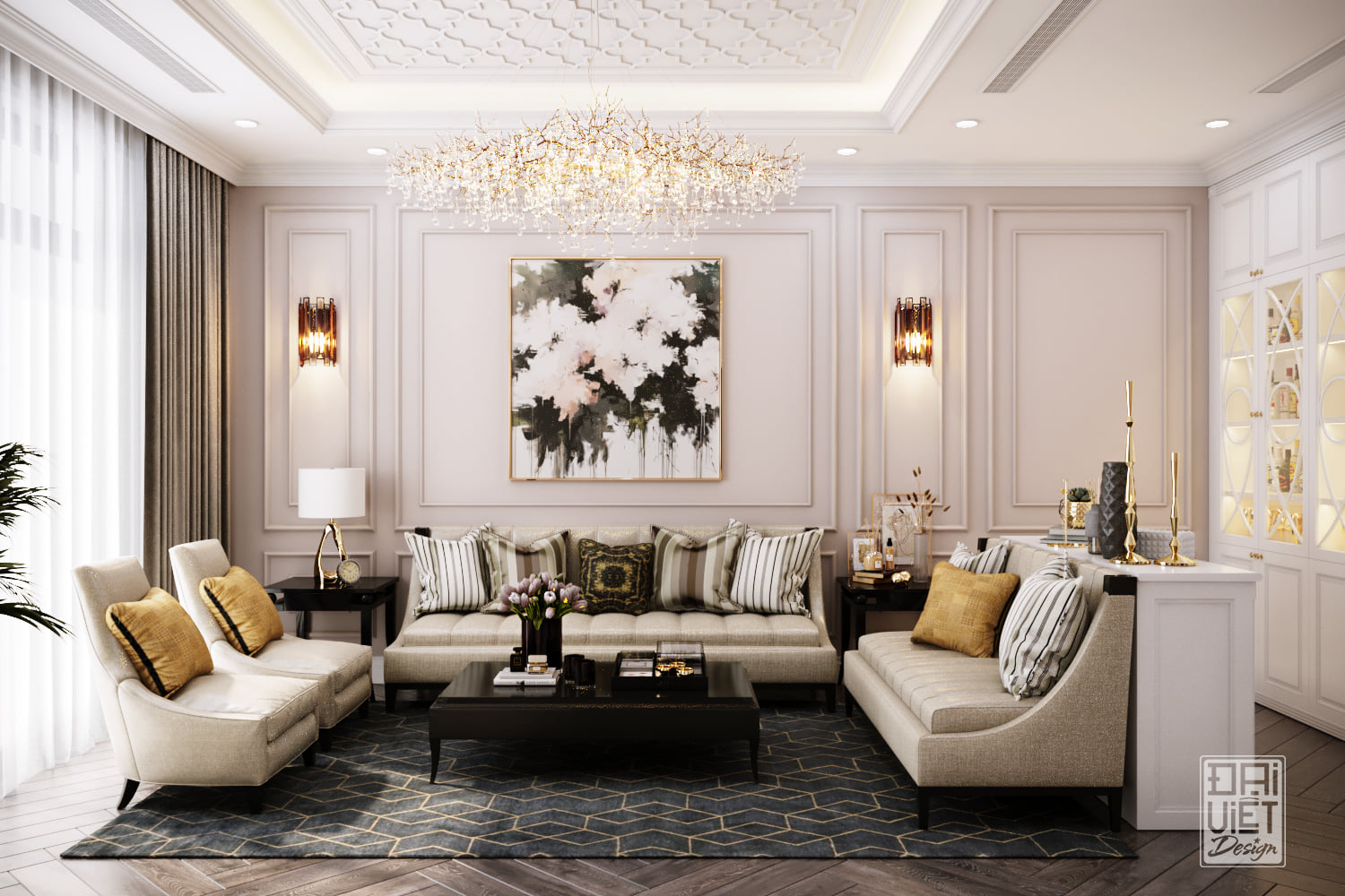 3D Interior Model Living room 0496 Scene 3dsmax