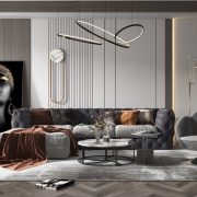 3D Interior Model Living room 0503 Scene 3dsmax