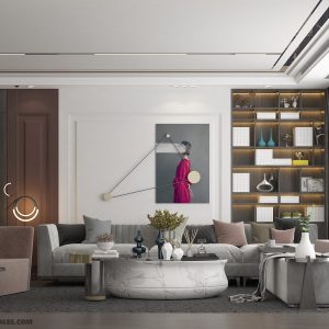 3D Interior Model Living room 0508 Scene 3dsmax