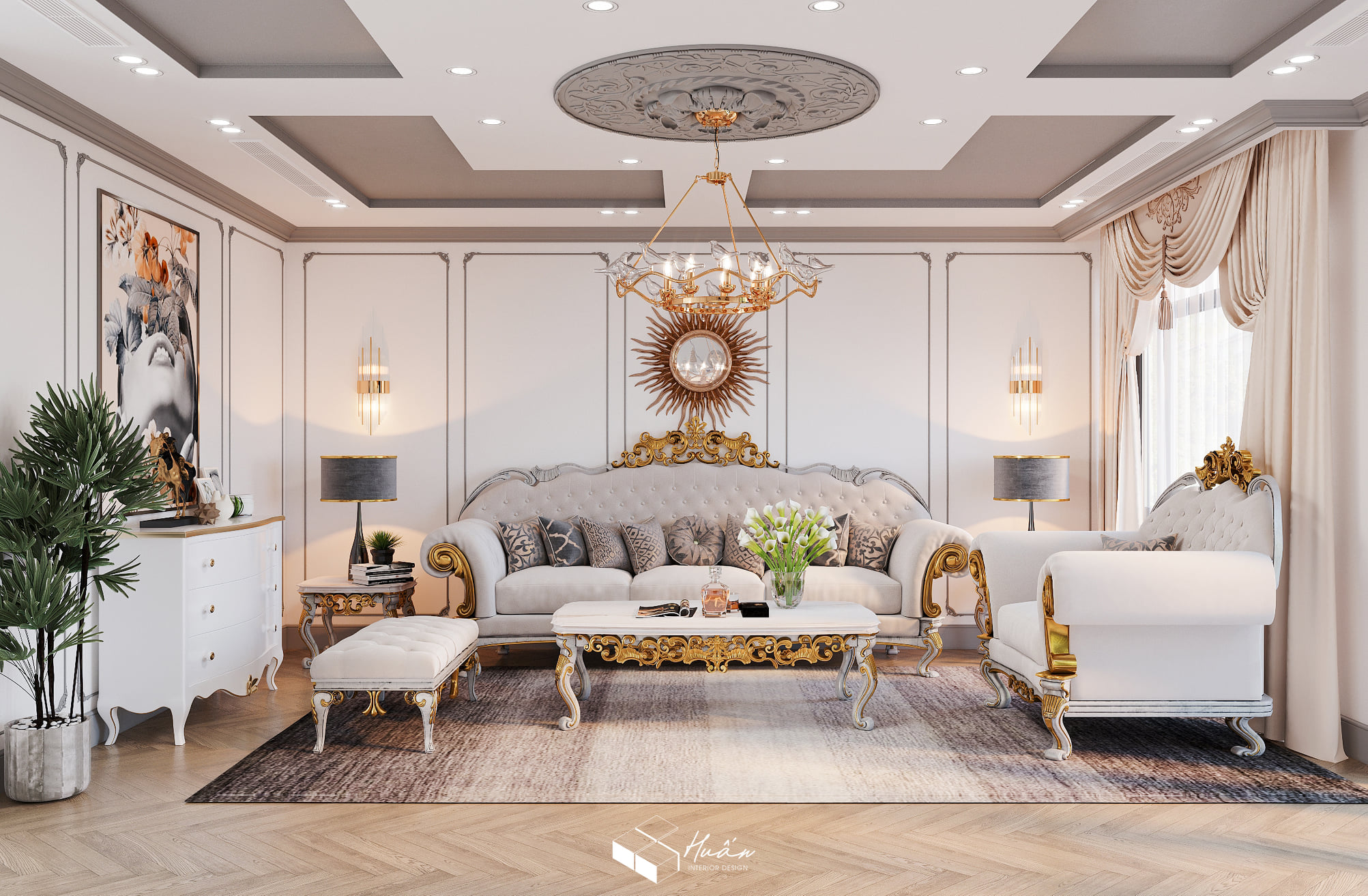 3D Interior Model Living room 0518 Scene 3dsmax
