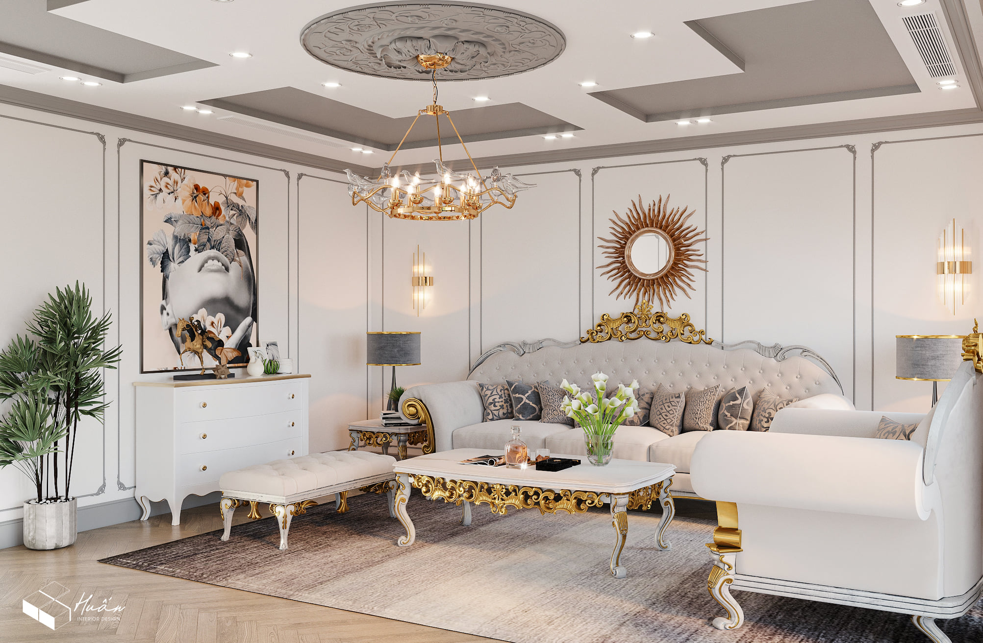3D Interior Model Living room 0518 Scene 3dsmax