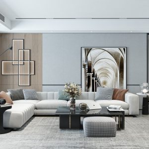 3D Interior Model Living room 0521 Scene 3dsmax