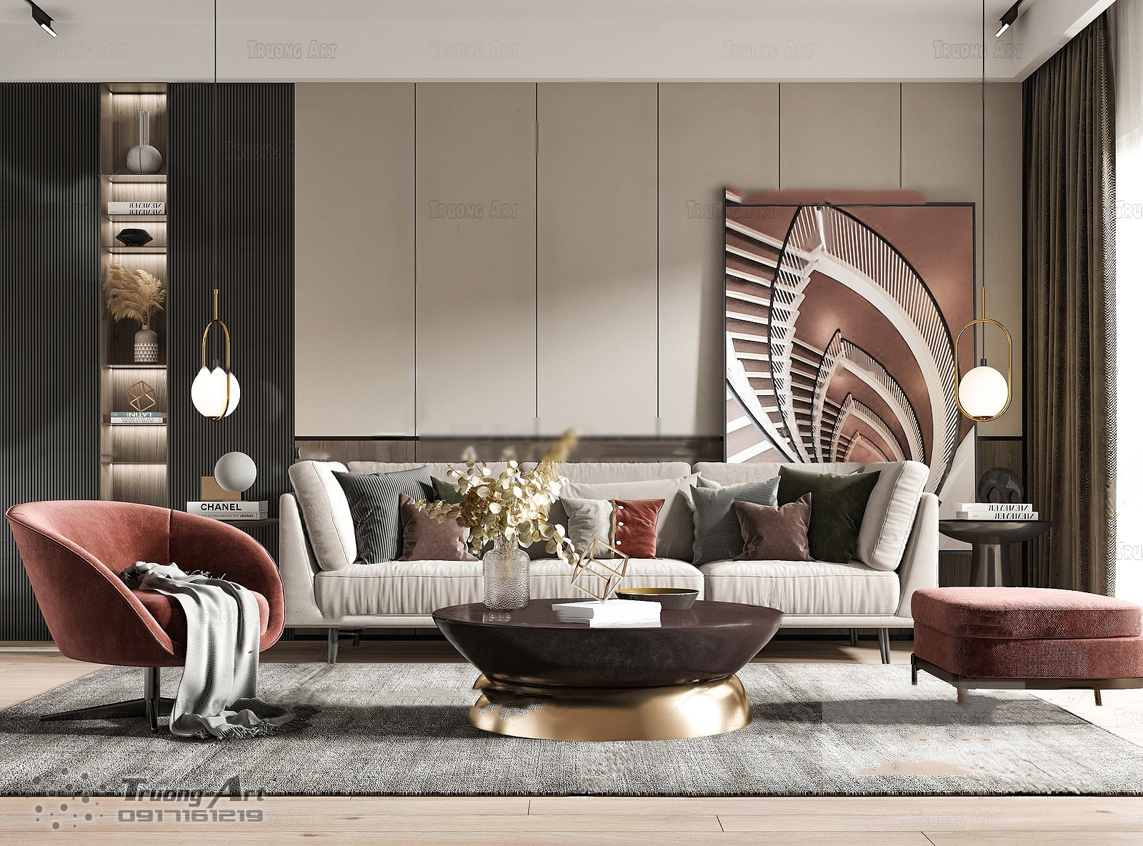 3D Interior Model Living room 0526 Scene 3dsmax