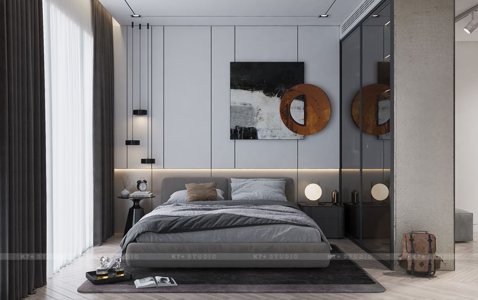3D Interior Model Bed Room 0255 Scene 3dsmax