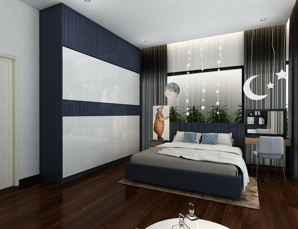 3D Interior Model Bed Room 0279 Scene 3dsmax