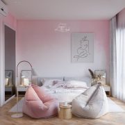 3D Interior Model Bed Room 0287 Scene 3dsmax