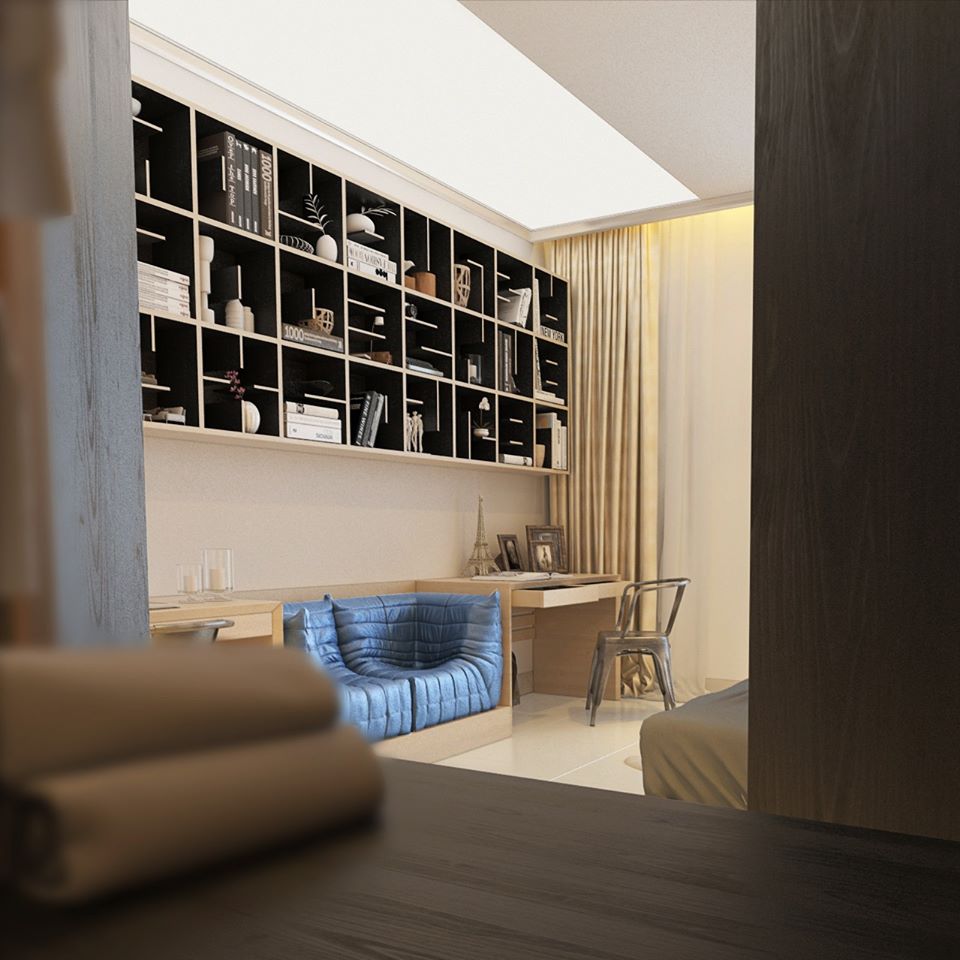 3D Interior Model Bed Room 0288 Scene 3dsmax