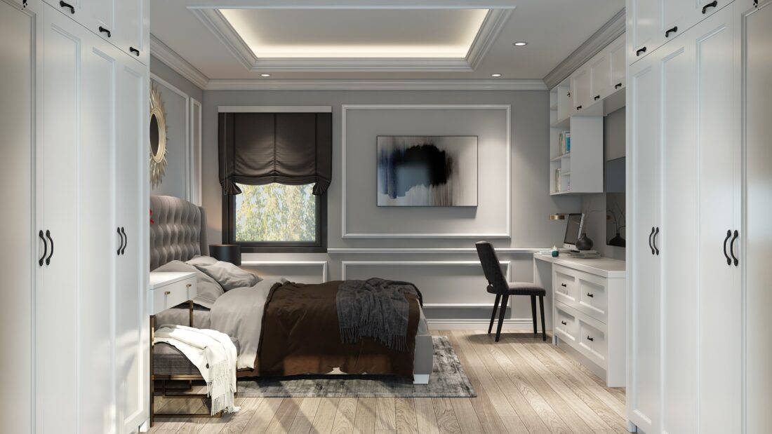 3D Interior Model Bed Room 0293 Scene 3dsmax
