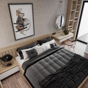 3D Interior Model Bed Room 0296 Scene 3dsmax