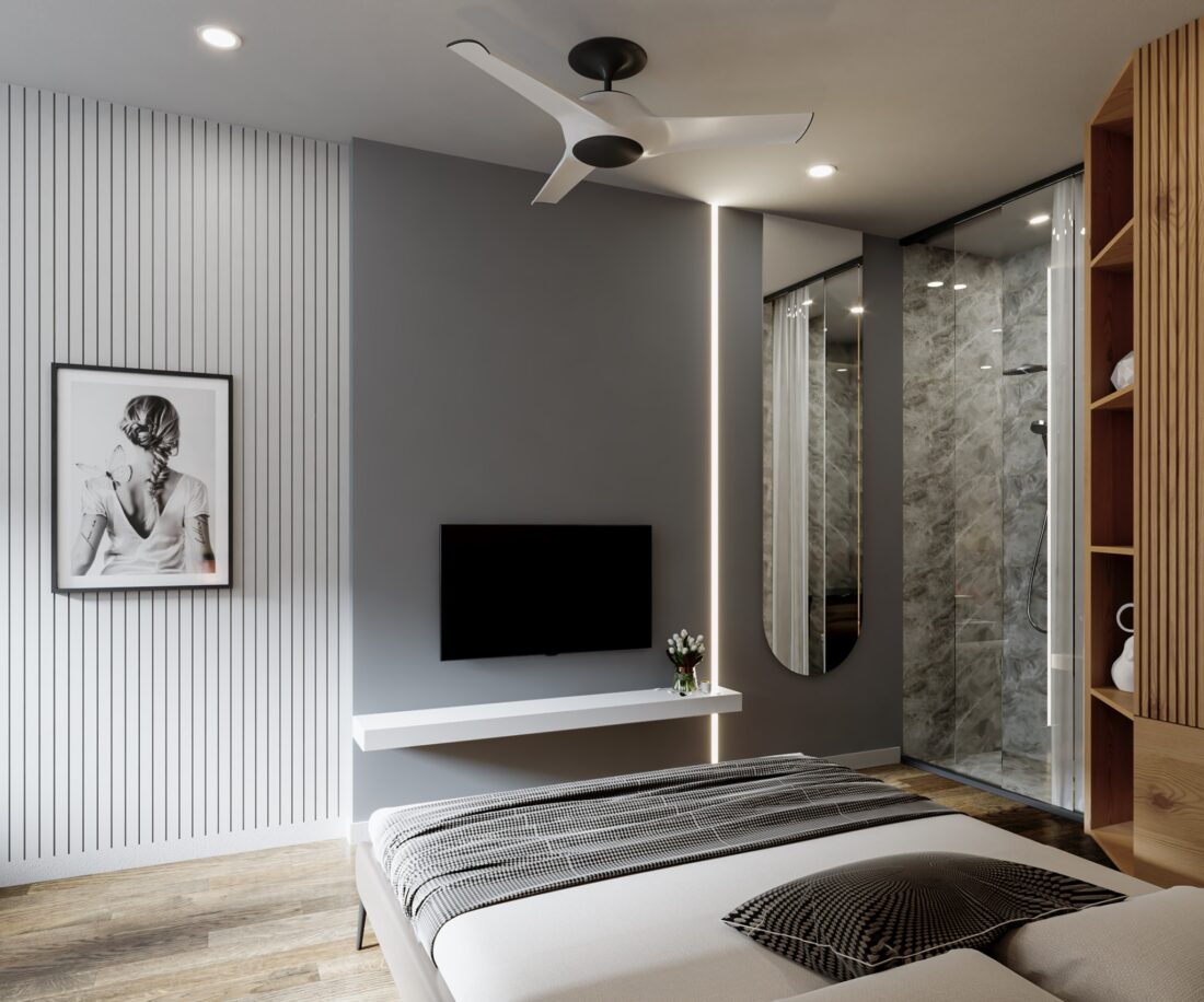 3D Interior Model Bed Room 0306 Scene 3dsmax
