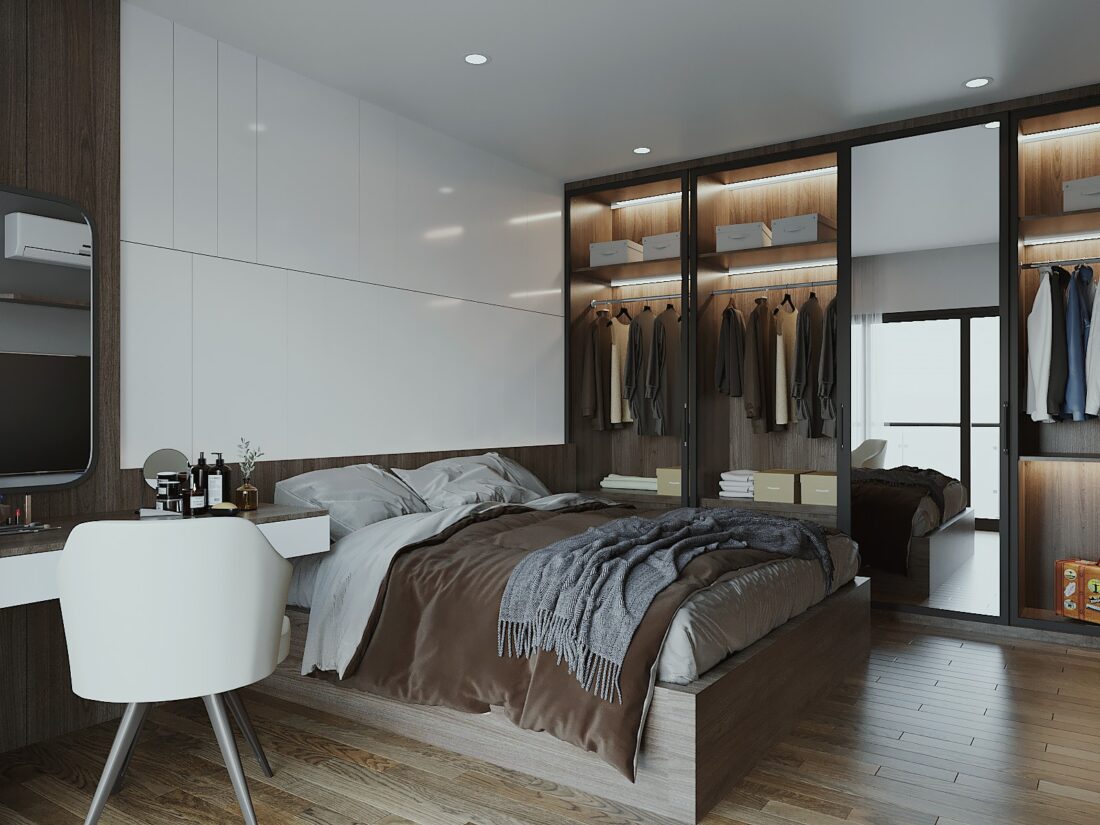 3D Interior Model Bed Room 0307 Scene 3dsmax