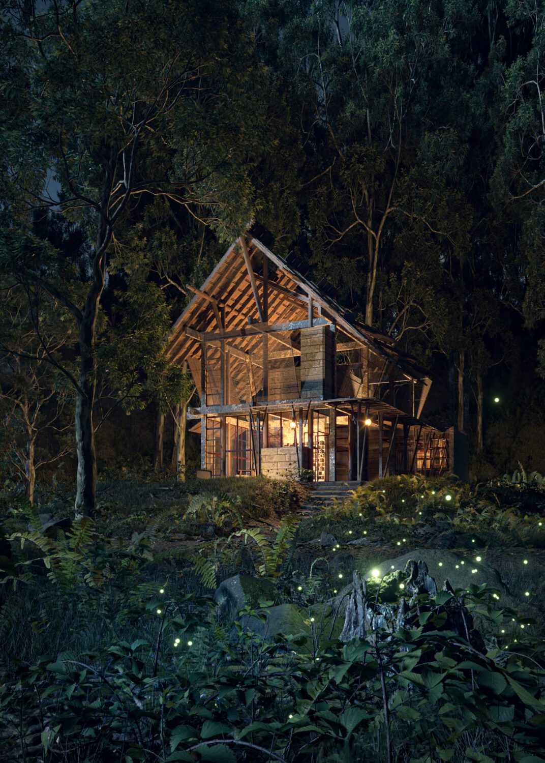 3D Exteriors Model 010750 Scene 3dsmax