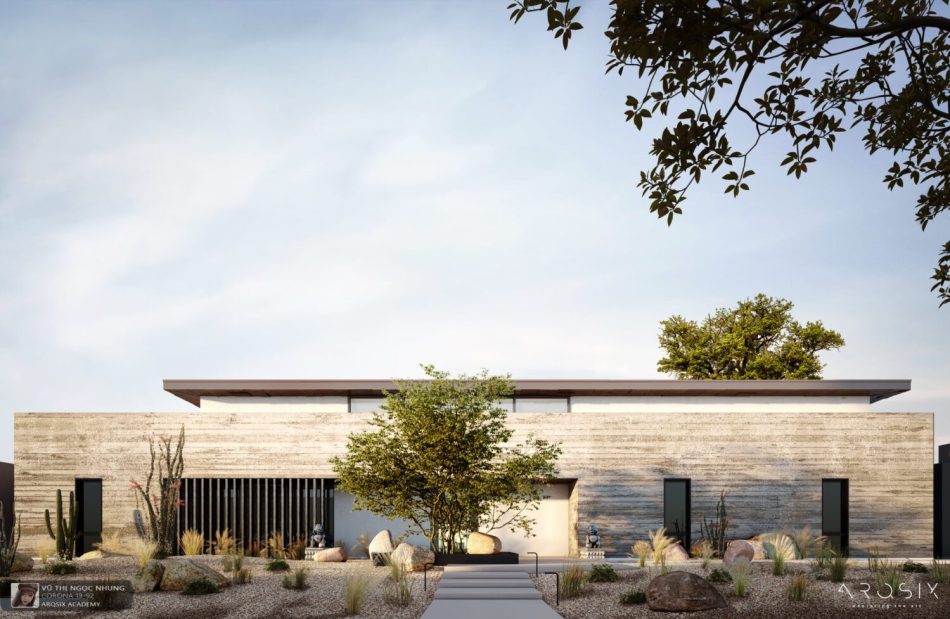 3D Exteriors Model 010935 Scene 3dsmax - Download 3D Model Free ...