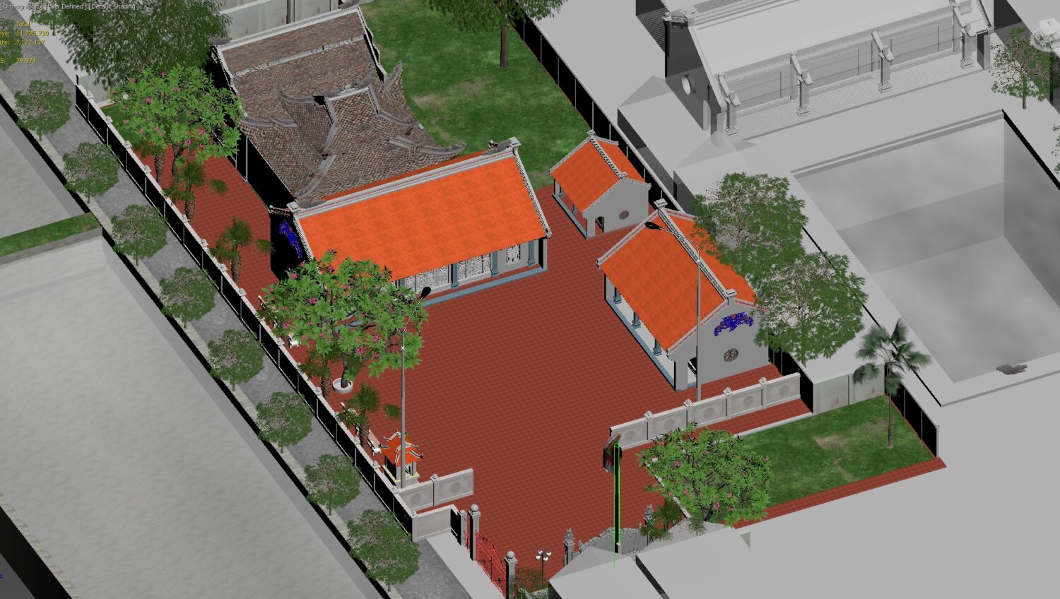 3D Exteriors Model 011107 Scene 3dsmax