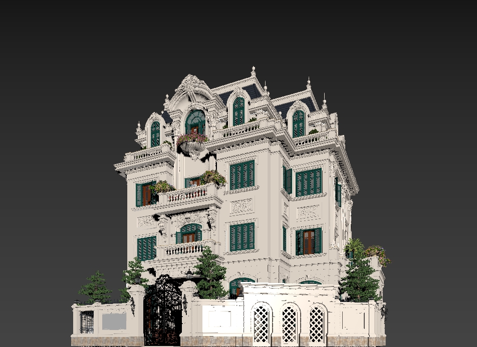 3D Exteriors Model 011113 Scene 3dsmax