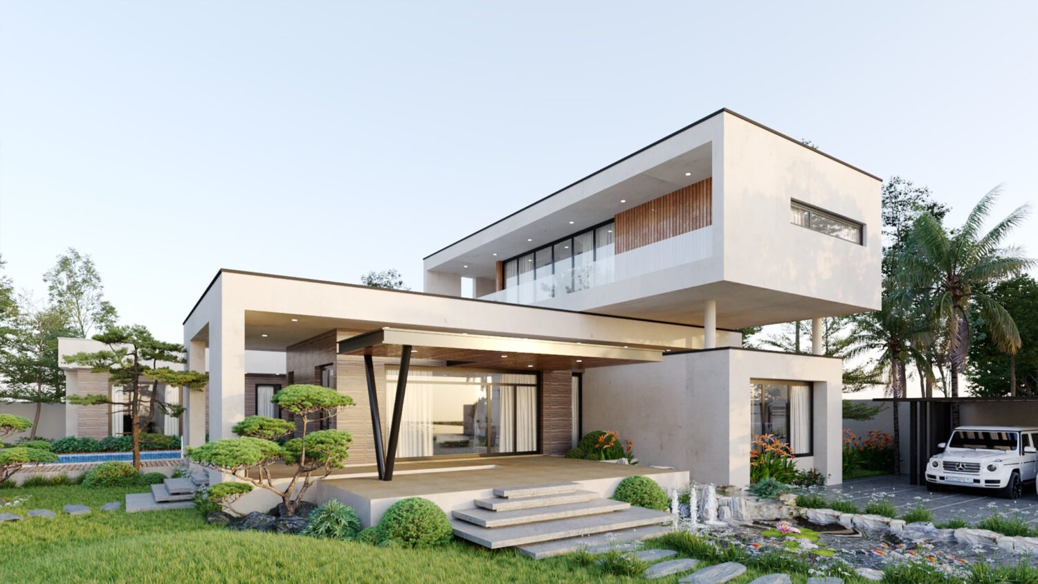 3D Exteriors Model 012645 Scene 3dsmax