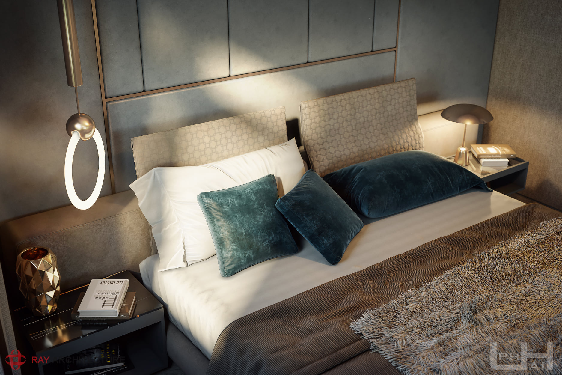 3D Interior Model Bed Room 0322 Scene 3dsmax