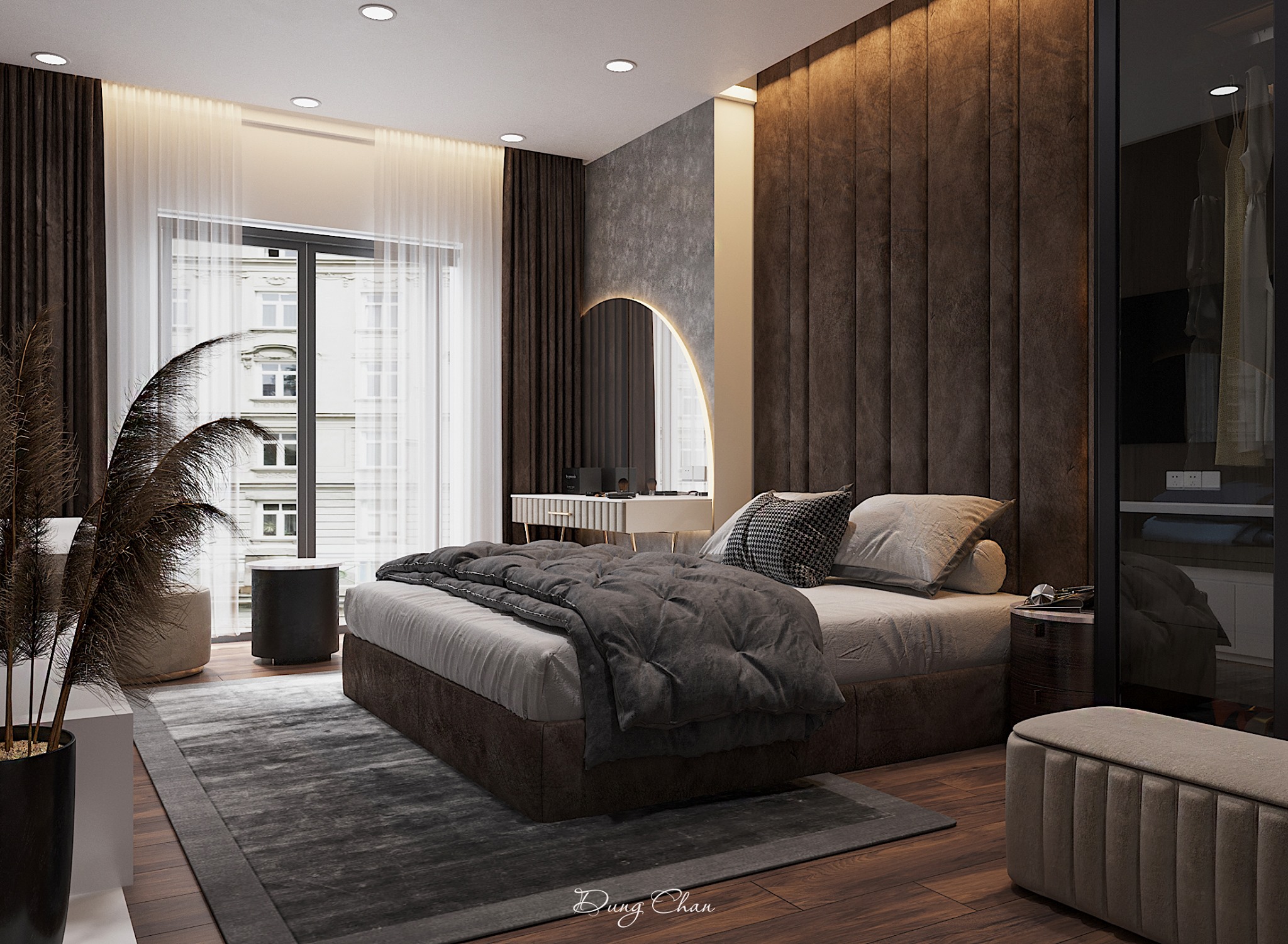 3D Interior Model Bed Room 0327 Scene 3dsmax