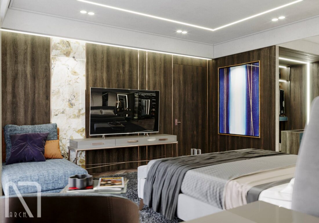 3D Interior Model Bed Room 0335A Scene 3dsmax