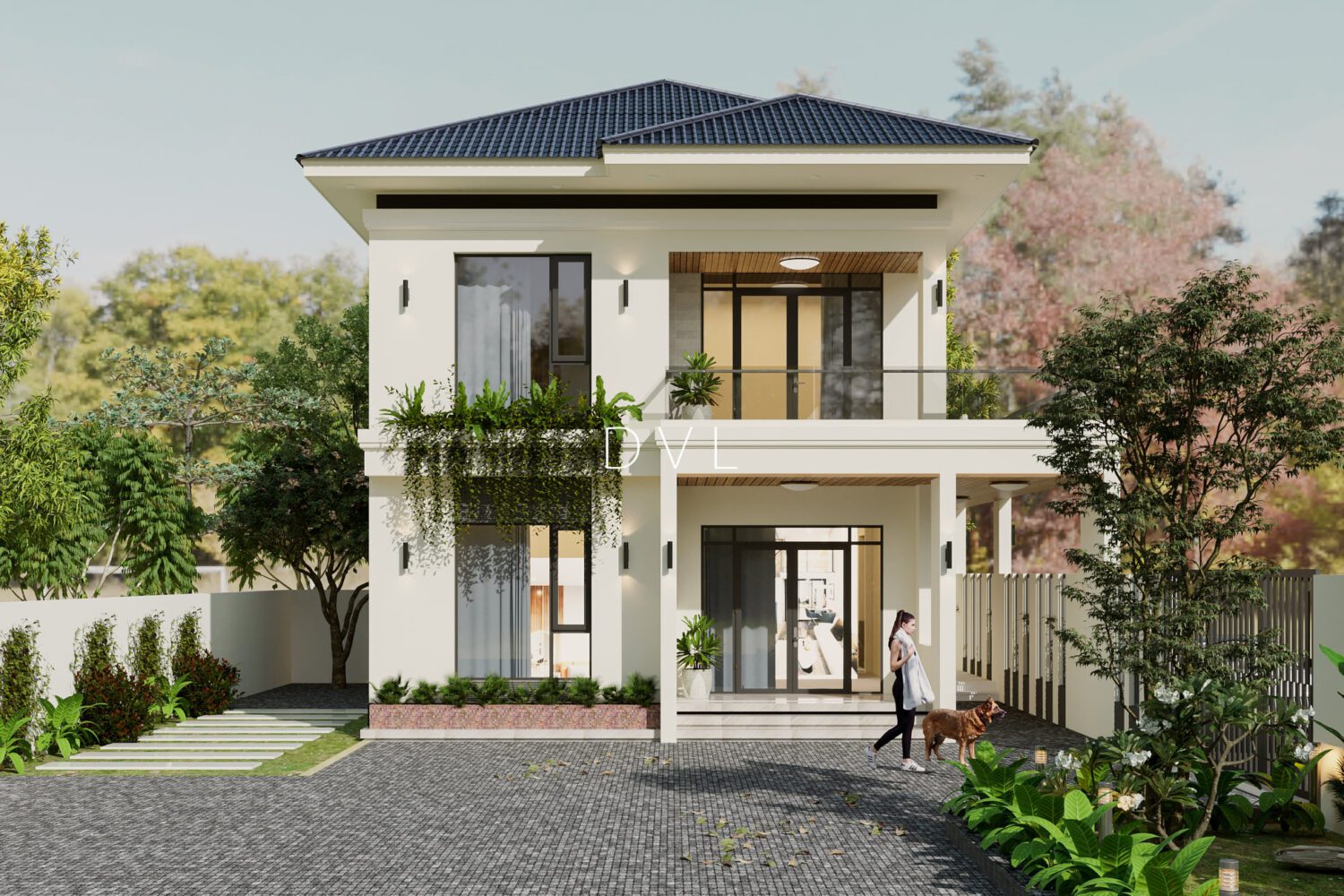 3D Exteriors Model 012380 Scene 3dsmax