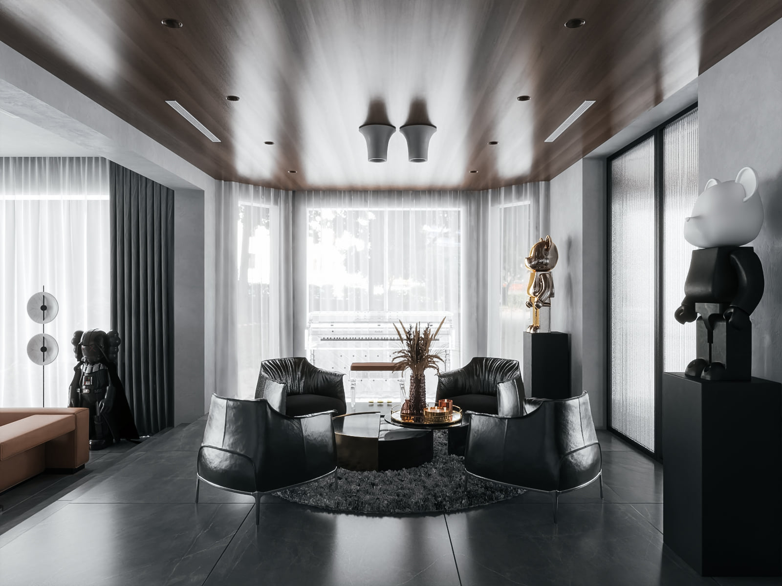 3D Interior Model Living room 0536 Scene 3dsmax