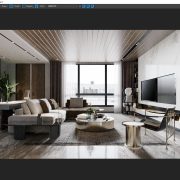 3D Interior Model Living room 230547 Scene 3dsmax