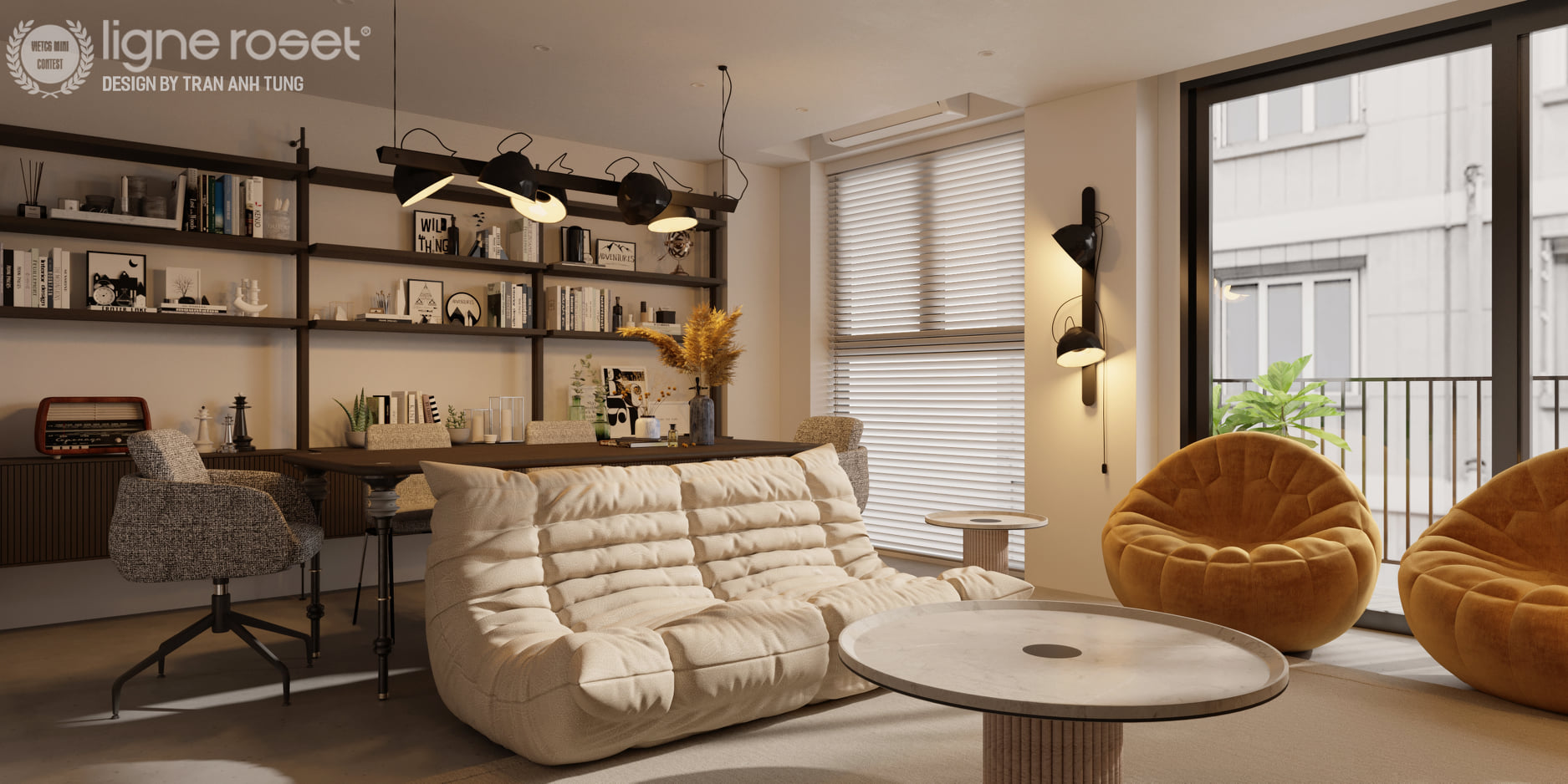 3D Interior Model Living room 230549 Scene 3dsmax