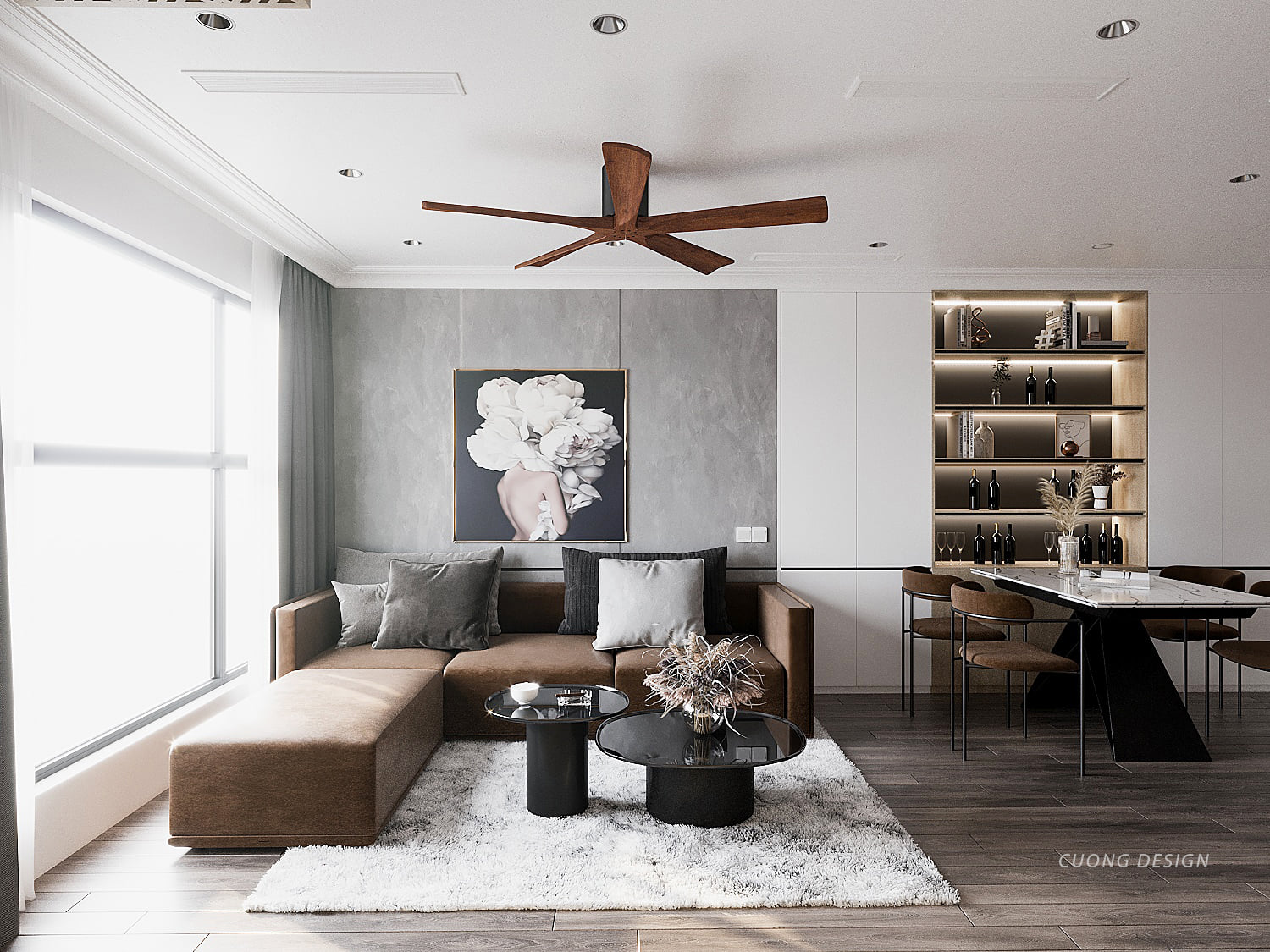 3D Interior Model Living room 230555 Scene 3dsmax