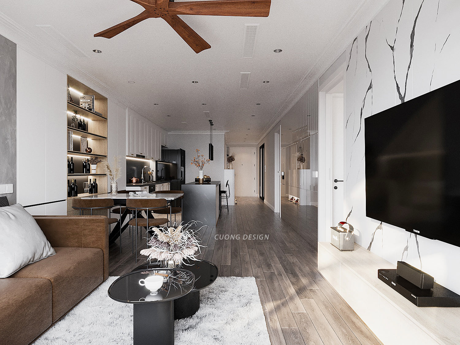 3D Interior Model Living room 230555 Scene 3dsmax