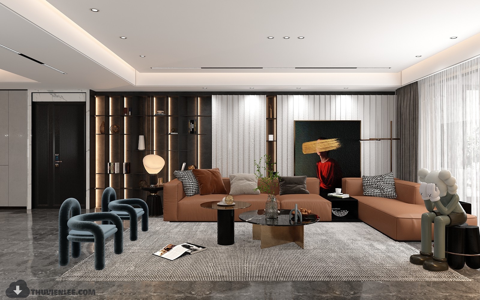 3D Interior Model Living room 230571 Scene 3dsmax