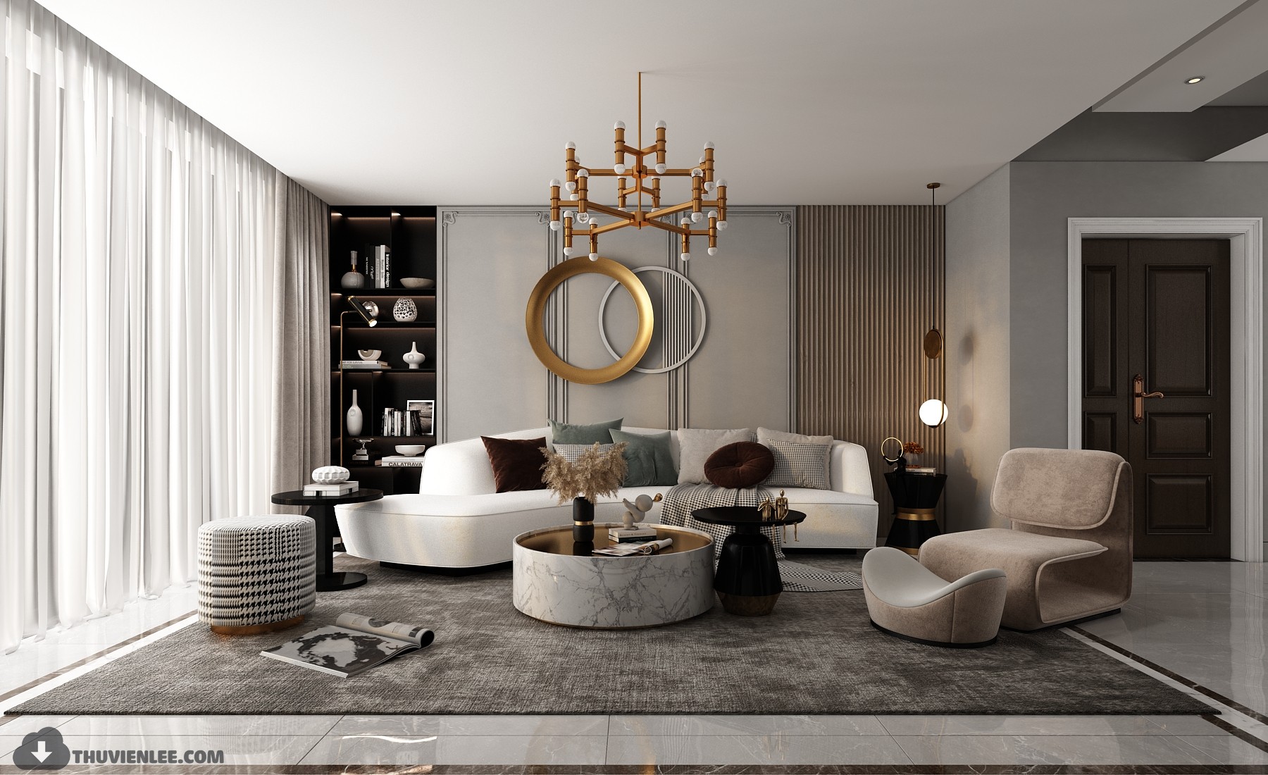 3D Interior Model Living room 230578 Scene 3dsmax