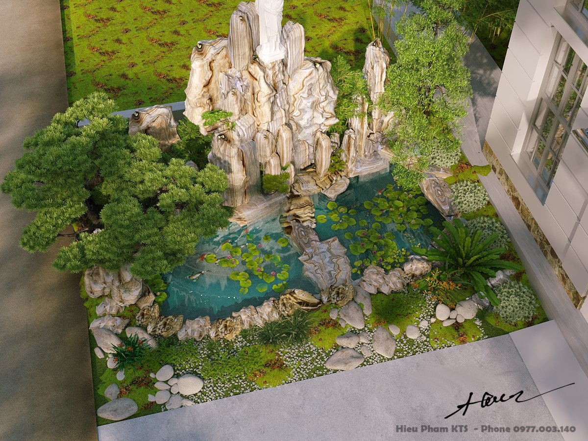 3D Exteriors Model 012565 Scene 3dsmax Hieu Pham