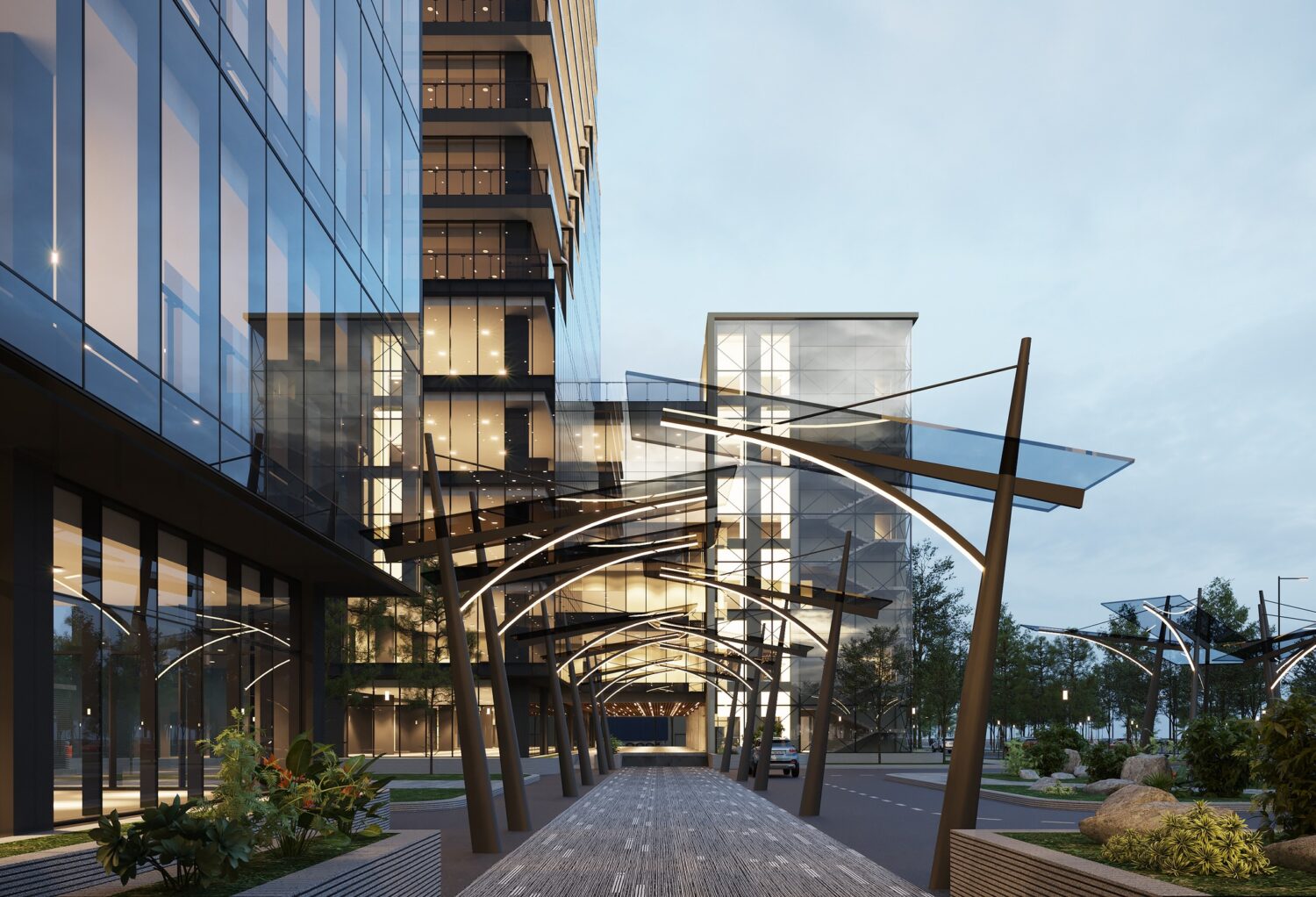 3D Exteriors Model 012872 Scene 3dsmax