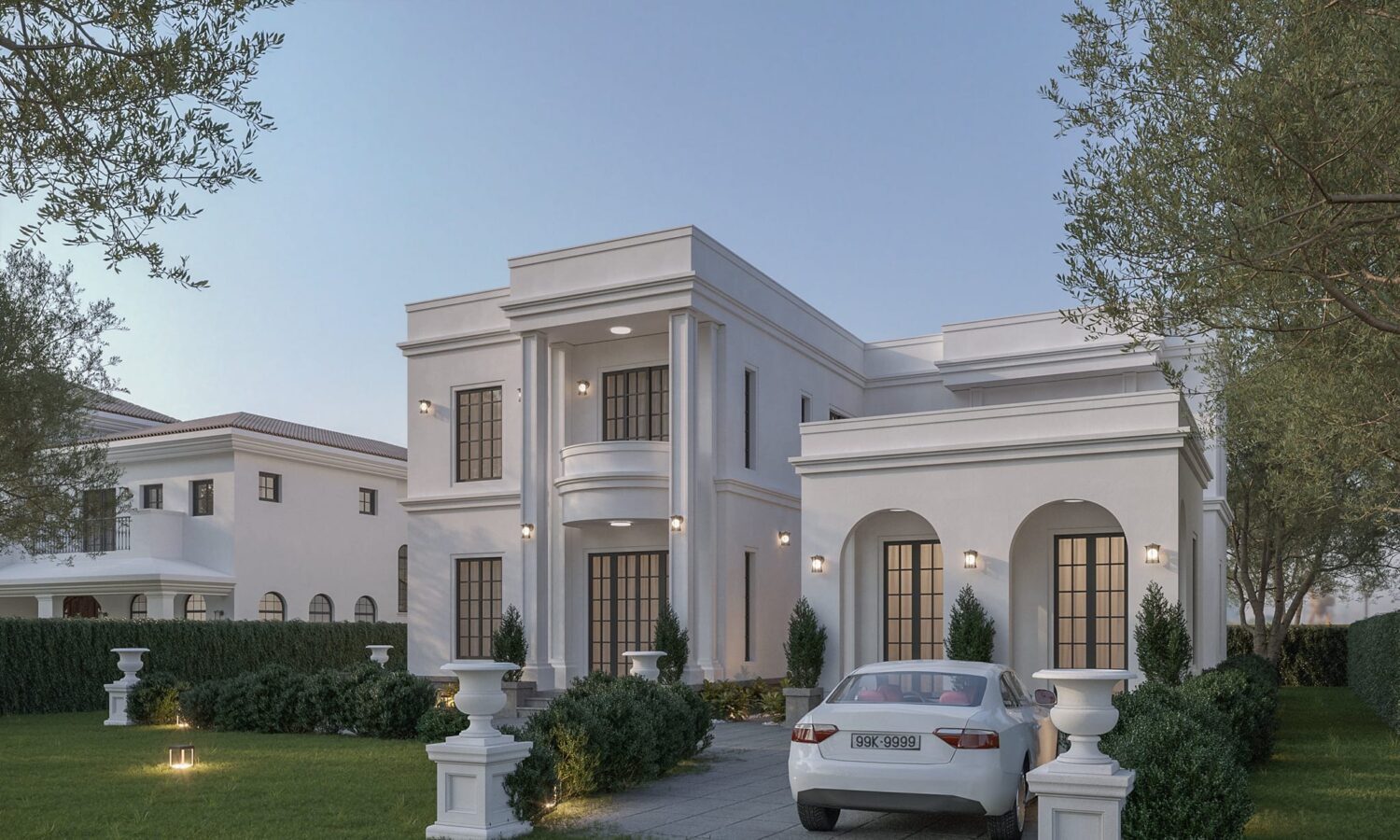 3D Exteriors Model 012889 Scene 3dsmax