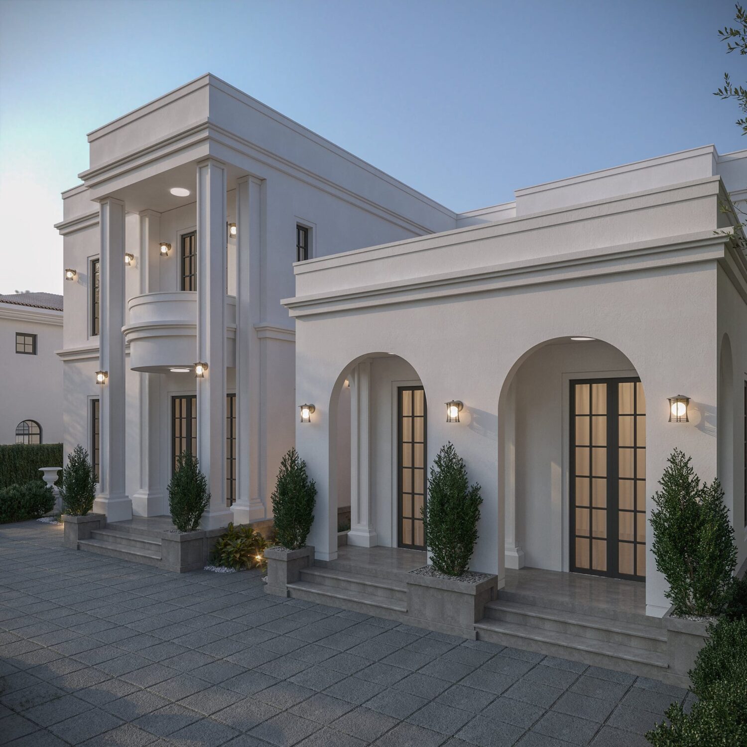 3D Exteriors Model 012889 Scene 3dsmax