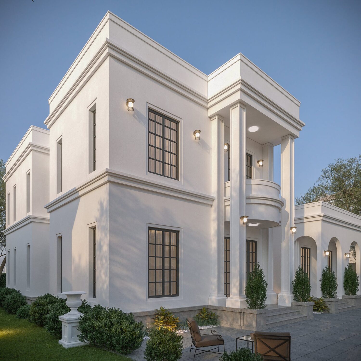 3D Exteriors Model 012889 Scene 3dsmax