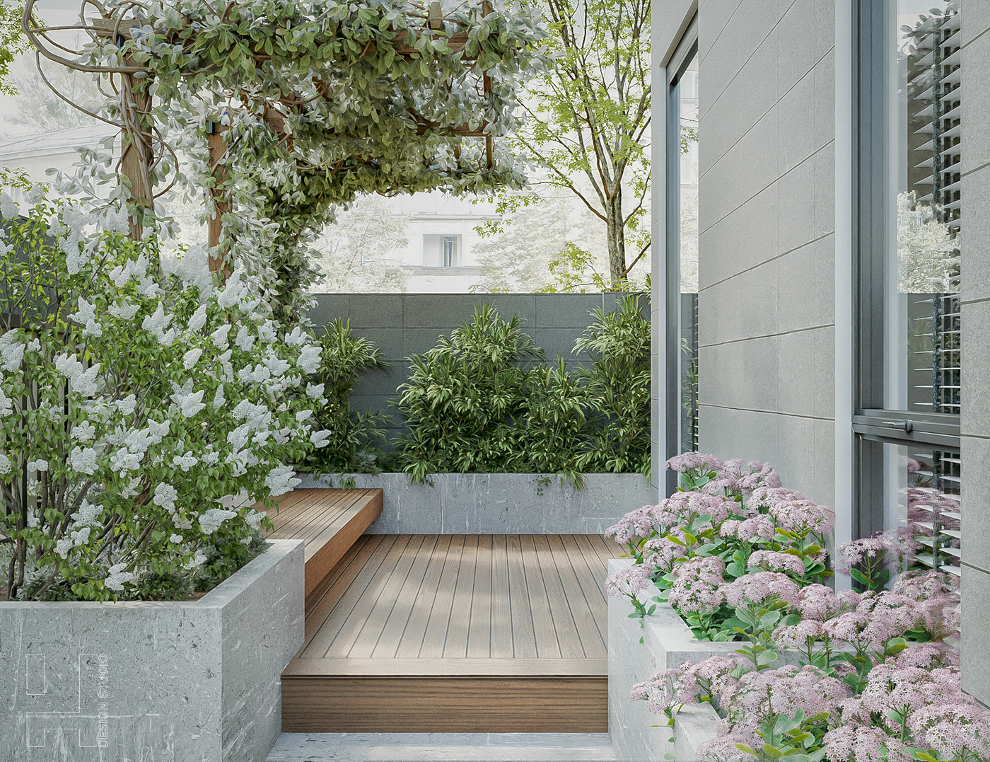 3D Exteriors Model 012893 Scene 3dsmax