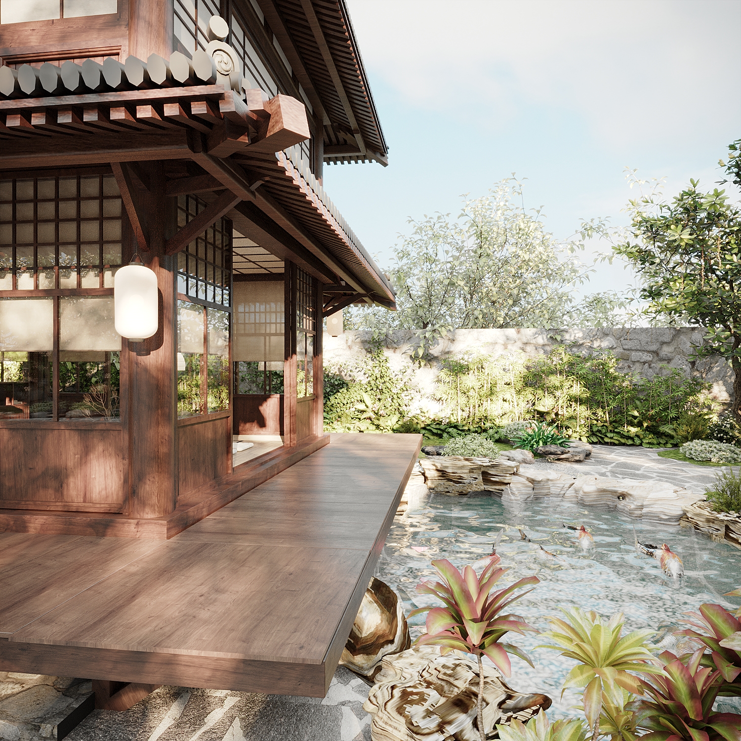 3D Exteriors Model 012899 Scene 3dsmax