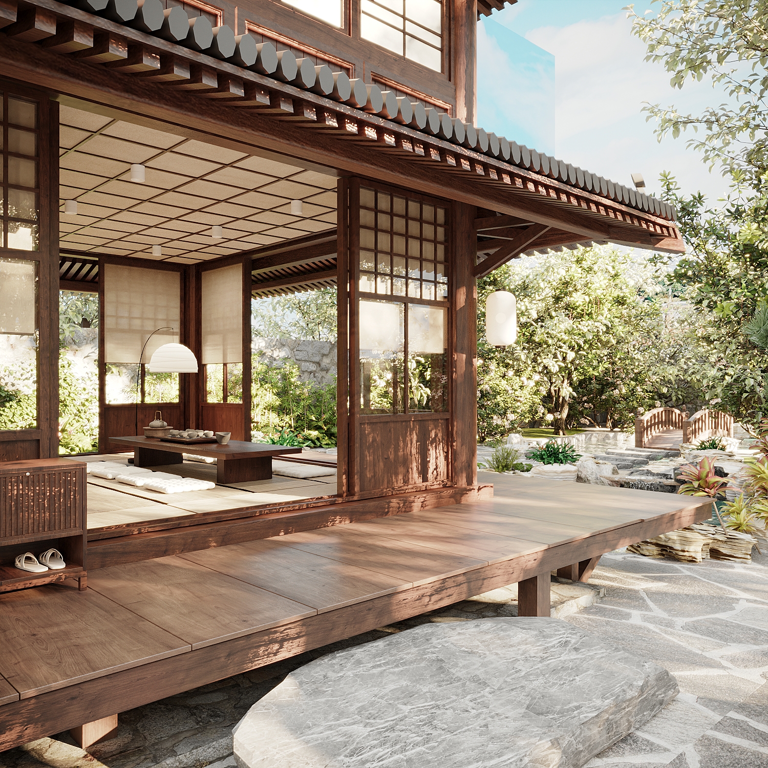 3D Exteriors Model 012899 Scene 3dsmax