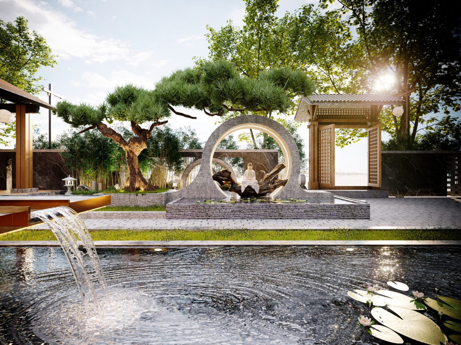 3D Exteriors Model 012901 Scene 3dsmax