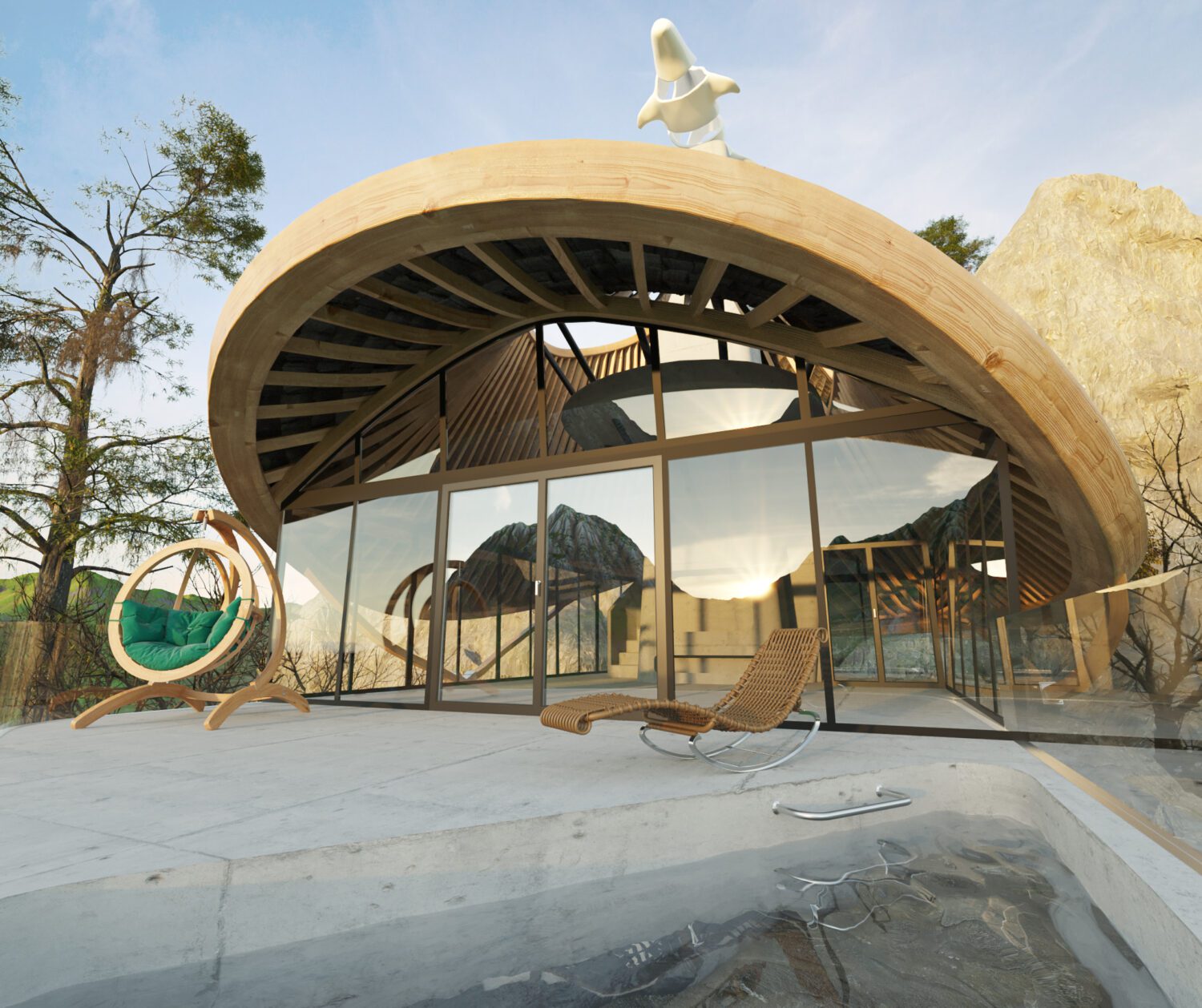 3D Exteriors Model 012929 Scene 3dsmax