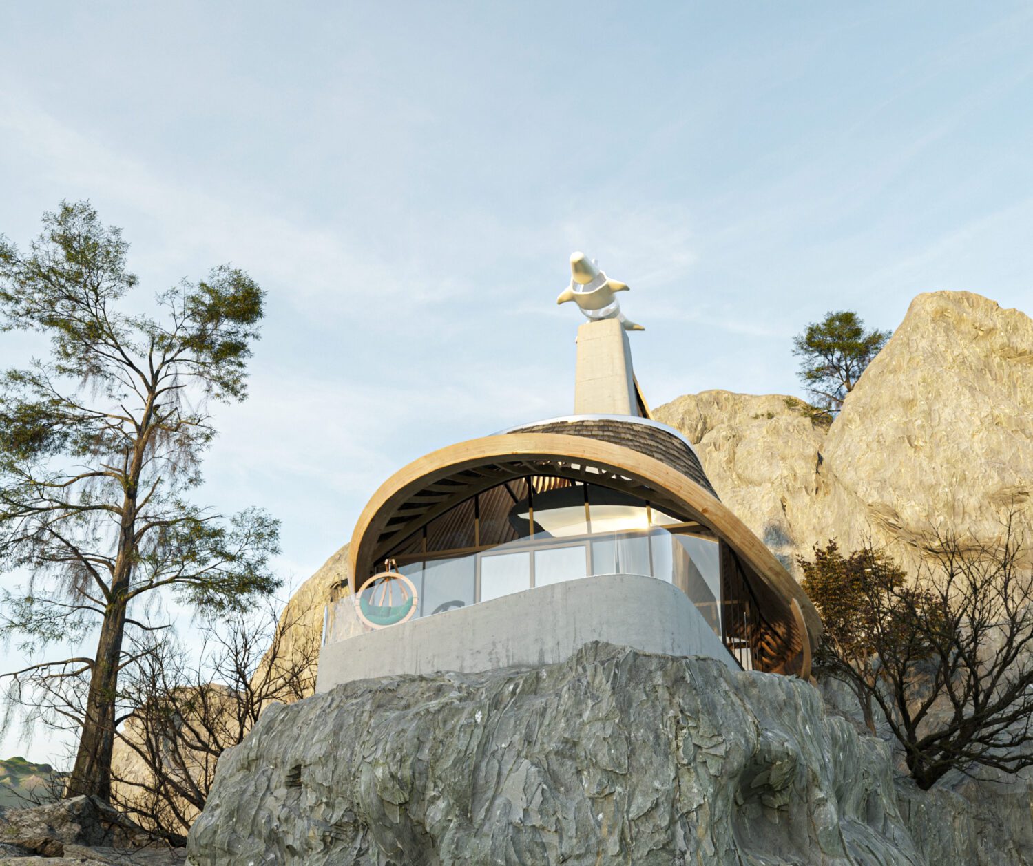 3D Exteriors Model 012929 Scene 3dsmax