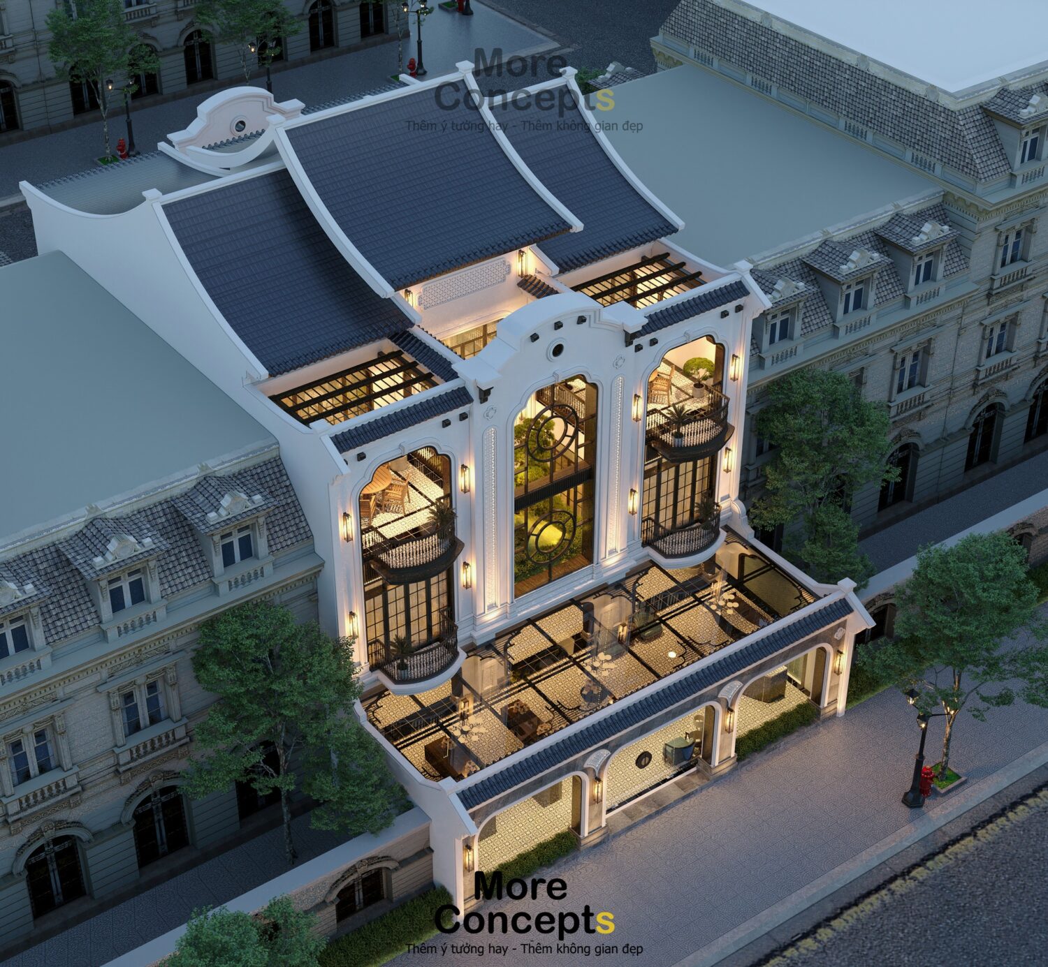 3D Exteriors Model 012965 Scene 3dsmax