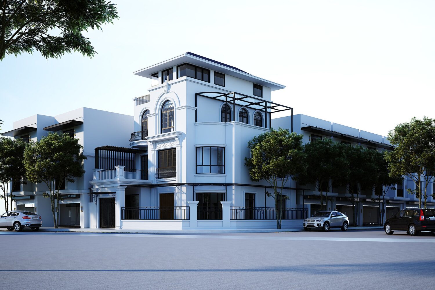 3D Exteriors Model 013036 Scene 3dsmax